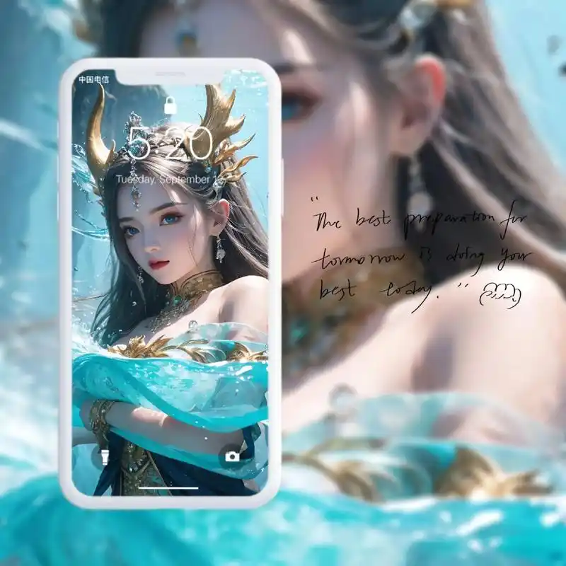 超仙超美的小龙女头像每张都爱