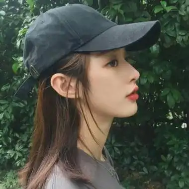 高清好看的戴帽子女生头像要酷