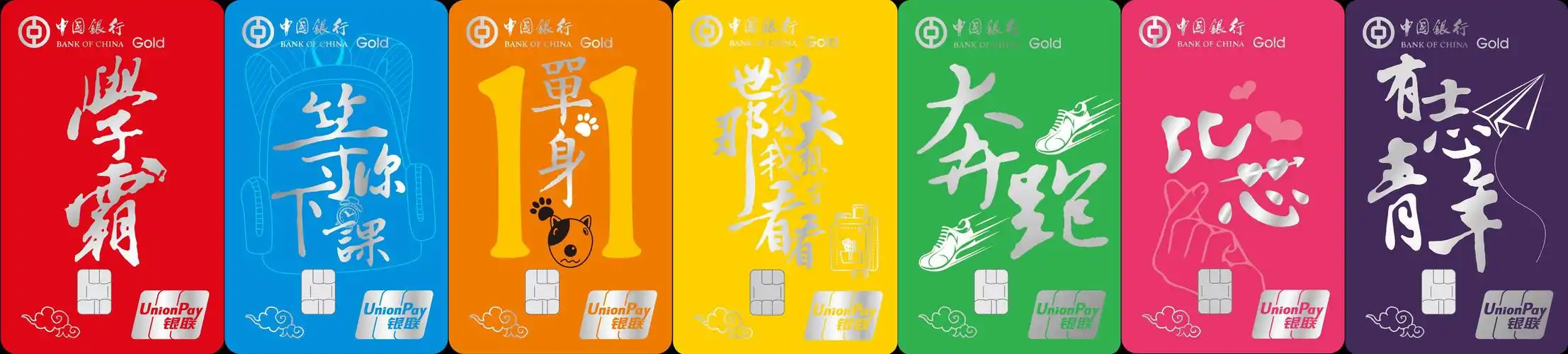 中行主推信用卡集锦