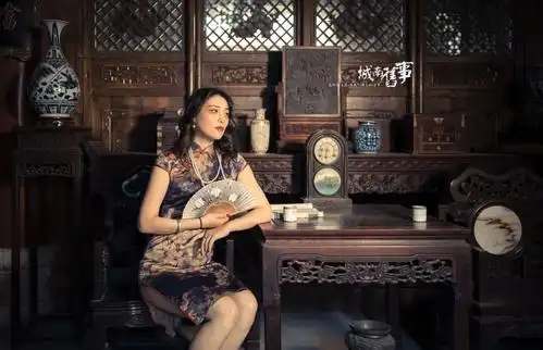 国服旗袍-城南旧事