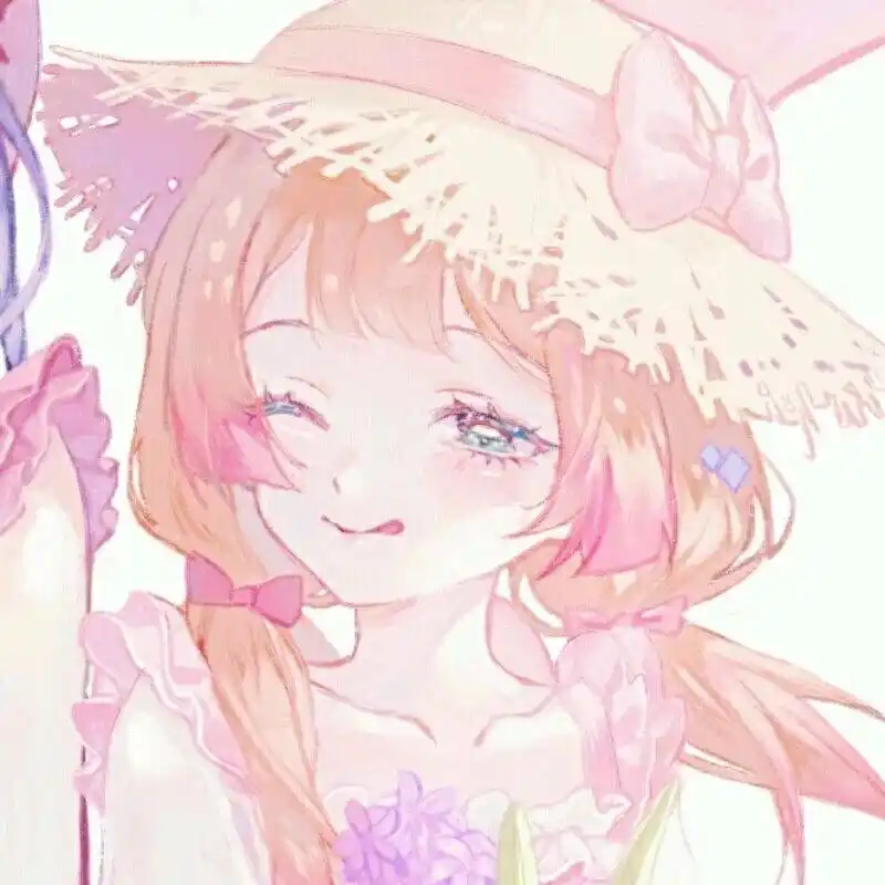 唯美二次元小仙女闺蜜头像:回忆中抹不去,你给我的承诺