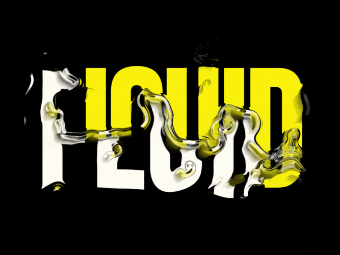 想要设计变潮试下最近流行的气泡液体叠加层设计