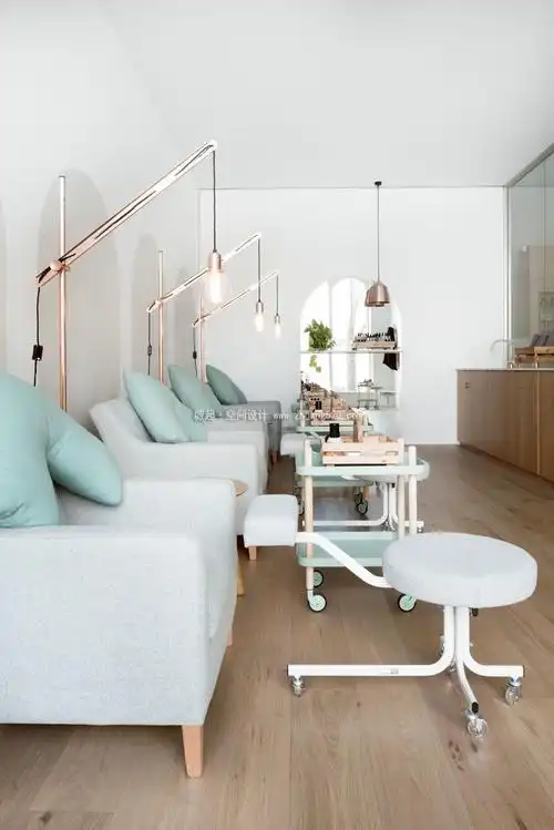 小型美甲店装饰装修效果图大全