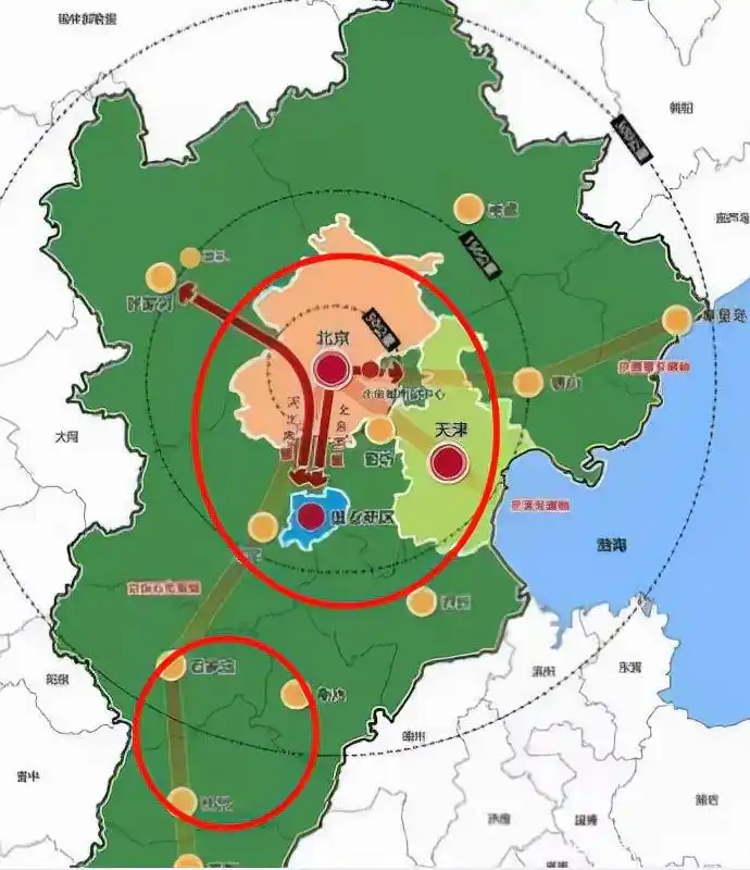 京津冀都市圈中河北发展定位越来越清晰