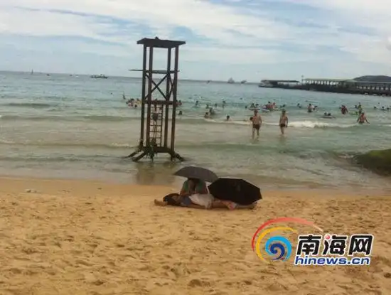 溺亡的小女孩(南海网记者 马伟元 摄)