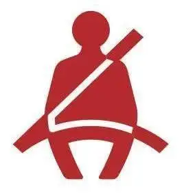 安全带提醒指示灯