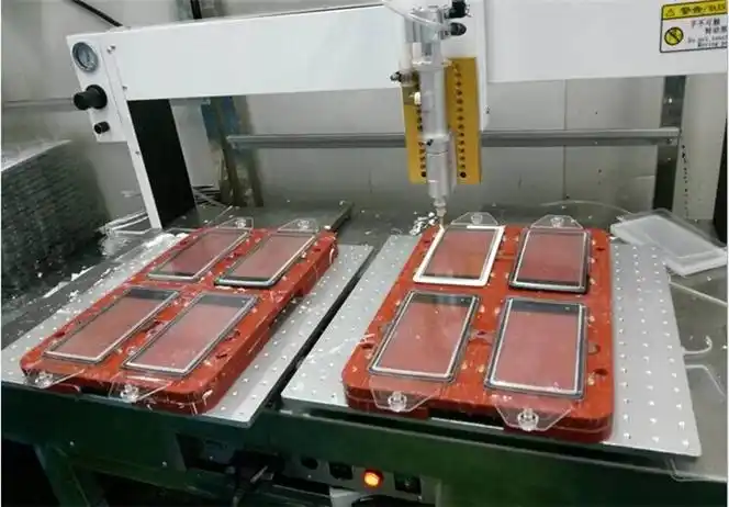 手机钢化玻璃膜贴合机钢化玻璃膜贴合机深圳精创自动化