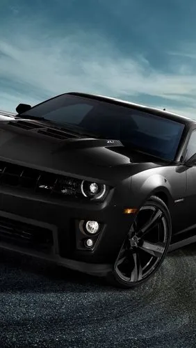 雪佛兰camaro zl1黑色汽车