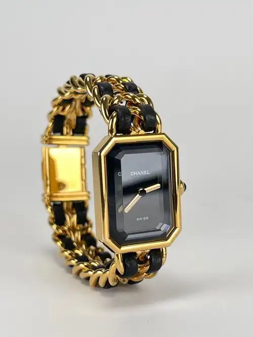 chanel香奈儿vintage中古方糖腕表sml号