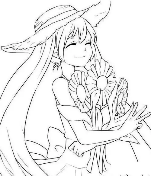 少女战士简笔画可爱生日闺蜜简笔画动漫人物简笔画可爱动漫和云朵的简