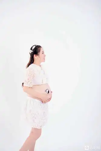 孕八个月拍的孕妇照,不太满意