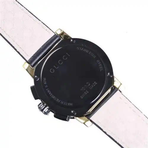 [9.9新]古驰gucci男士陶瓷石英腕表