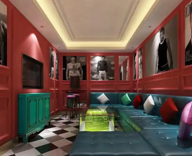 糖果树ktv现代简约装修效果图