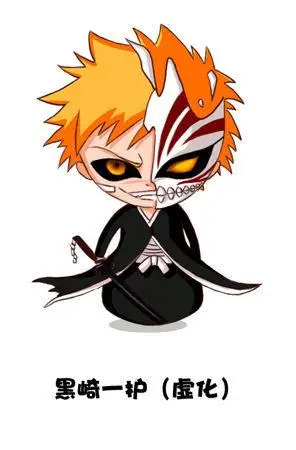 黑崎一护半虚化图