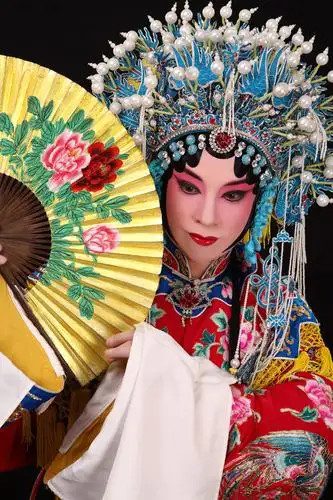 我的京剧照 京剧凤还巢 程雪娥青衣 京剧旦角化妆