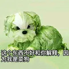 这个东西不好和你解释,因为我是菜狗 - 发表情 - fabiaoqing.com