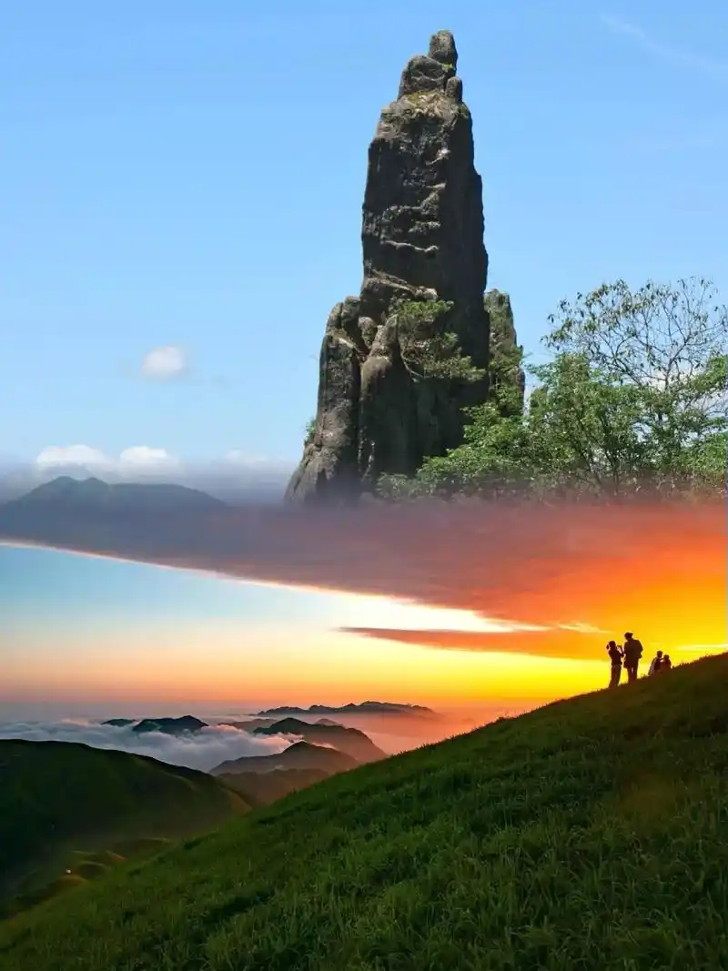 吉安武功山,y y d s 两小时左右就能登顶,让你轻松领略绝美风光