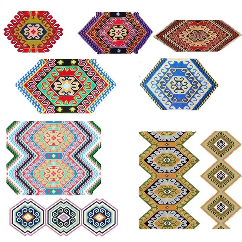 土家族传统纹样——四十八勾 近期因课题要求收集了一些湘西土家族