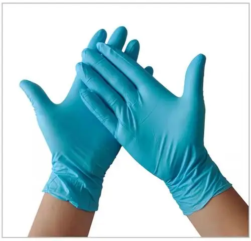 厂家直销一次性高弹合成无粉丁腈手套pvc手套家居食品一次性手套