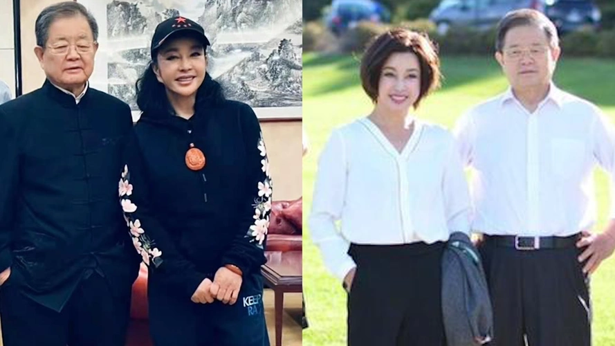刘晓庆和80岁富豪老公现身像极了两代人王晓玉白发苍苍显老