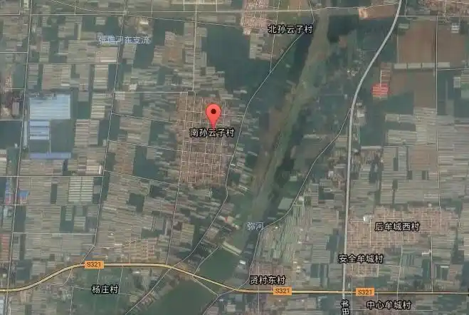 山东省寿光市古城街道南孙云子村卫星地图