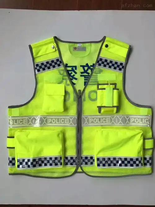 新款交通路政交巡警执勤马甲反光背心