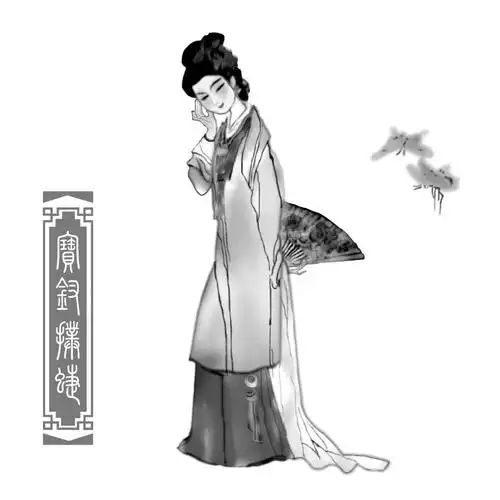 宝钗扑蝶 商标公告