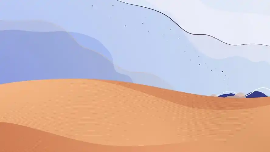 blissed简约设计棕色5k壁纸