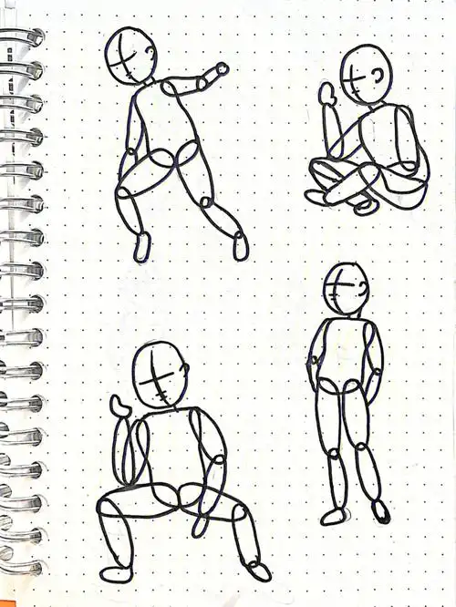 画藕段人还是挺有意思的,能更好的感受形体动态一到人物就觉得手残的