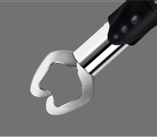 蓝鳍鲸不锈钢控鱼器控鱼钳夹鱼器抓鱼器 黑色