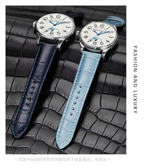 积家手表表带原装适用于积家表带约会翻转手表带女士原装大师月相表带