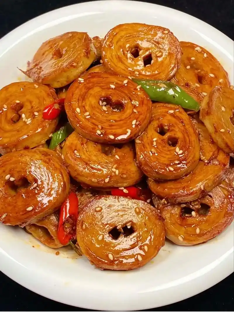 香辣炒面筋,香辣爽口,简单易做～姐妹们!这样做的香辣炒面筋真 - 抖音