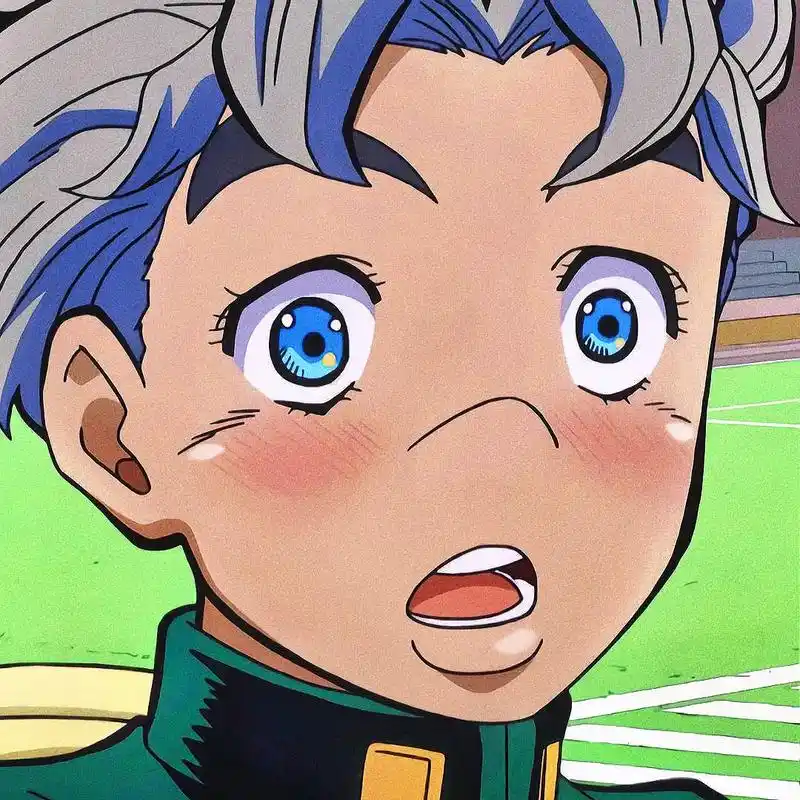 "你肯定就是由花子."#动漫头像 #广濑康一 #jojo的奇 - 抖音