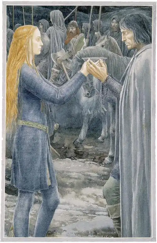 插图水彩《魔戒/lord of the rings》