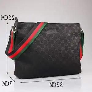 古琦酷奇包挎包男青斜挎单肩包牛津纺大容量商务休闲帆布男包