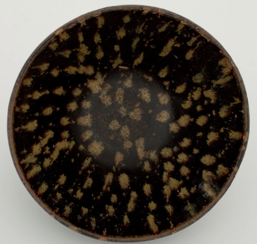 南宋至元 吉州窑鹧鸪斑茶盏(正面) 美国哈佛艺术博物馆藏