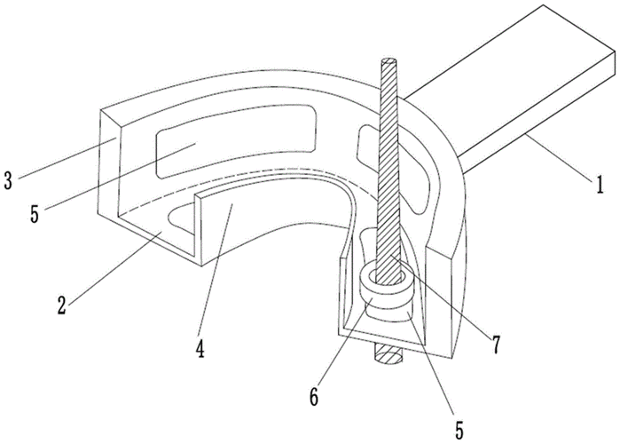 一种可调式颌骨囊肿塞治器印模托盘