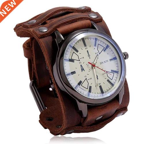 new genuine leather pointer watch for men bracelets women ma