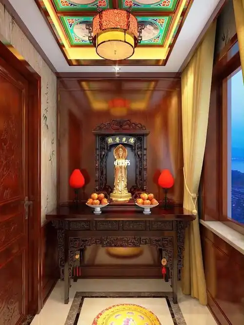 自建房装修佛堂