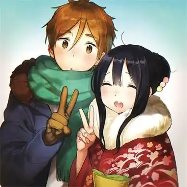 萌哒哒动漫双人情侣头像