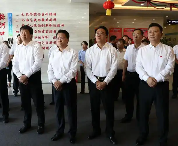 白城市党政考察团莅临梅河口市参观考察