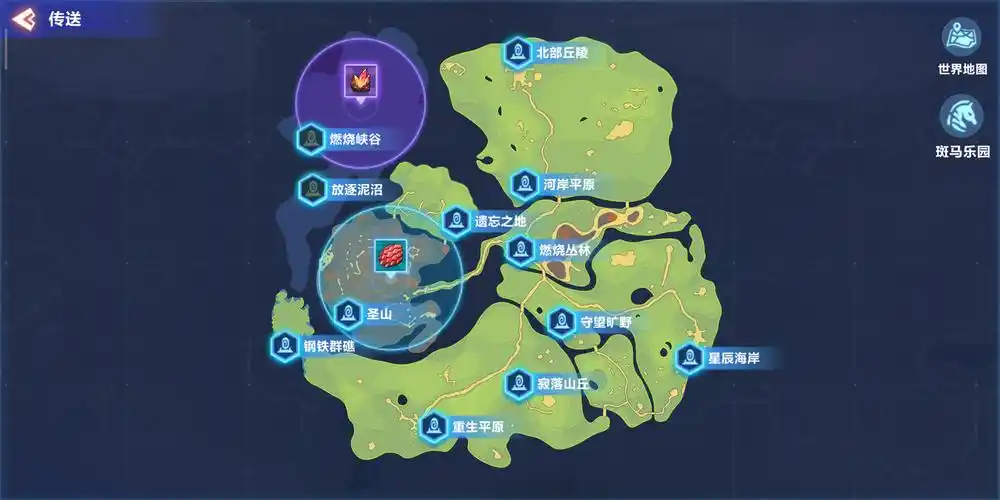 手游中,放逐泥沼位于星历300年后的原罪之岛,玩家达到原罪之岛地图后