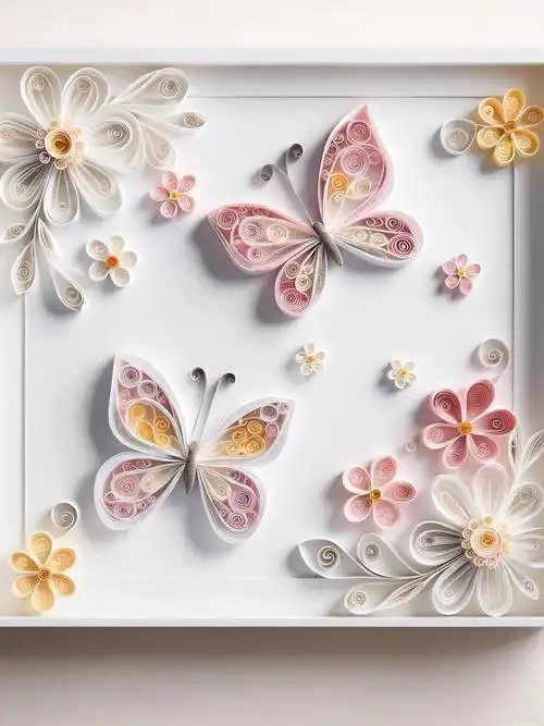 衍纸艺术——蝴蝶