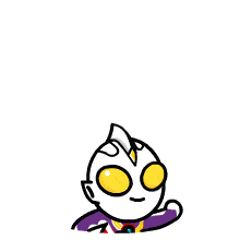 奥特曼q版表情包动图合集