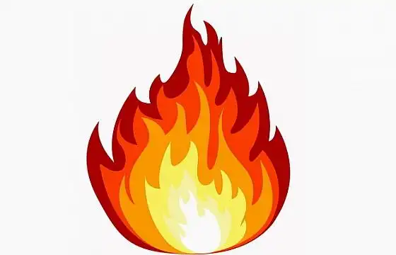 一款燃烧的火焰火苗效果图案319987png图片素材