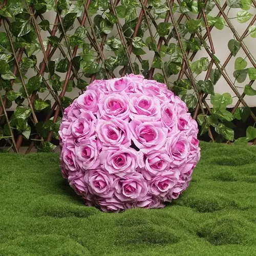 仿真花球装饰商场中庭吊饰绢花假花球装饰商场酒店吊顶布置