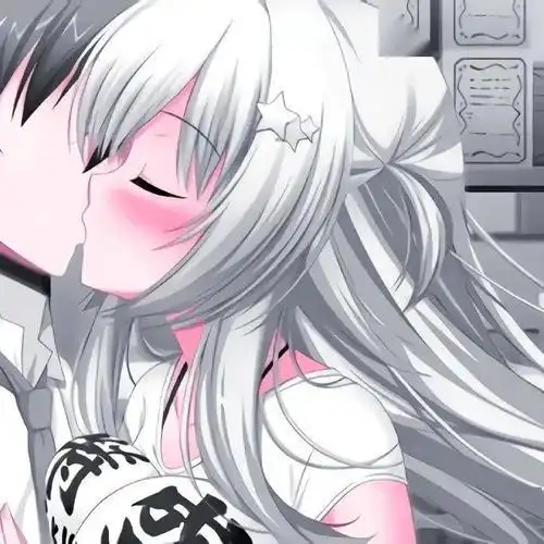 qq男女情侣头像接吻头像大全