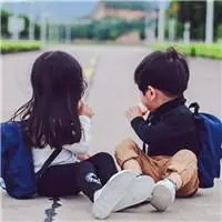 可爱的姐弟头像小孩子