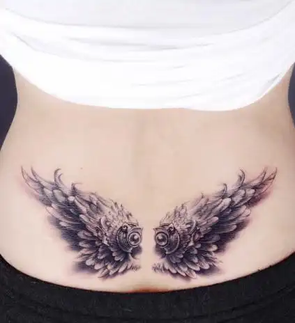 腰部纹身图案女 腰部纹身图腾(2)