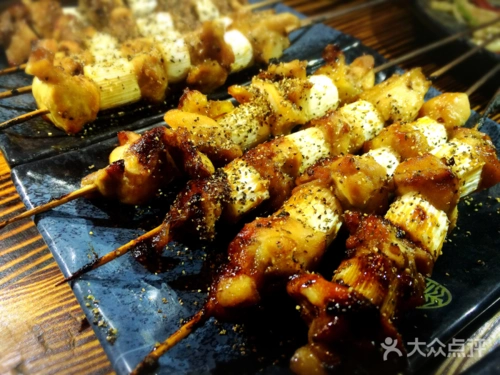 小炉匠日式料理(文艺路店)京葱鸡肉串图片 - 第267张
